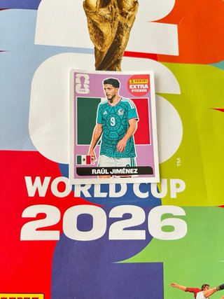 Sticker Raúl Jiménez Panini Extra 2026
