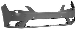 Paragolpes Delantero Imprimado (Con Agujeros Para Lavafaros Con Agujeros Sensores ) para Seat LEON 2012