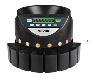 Contador de Monedas Profesional VEVOR Euros