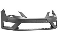 Paragolpes Delantero Imprimado (Con Agujeros Para Lavafaros Con Agujeros Sensores) (Modelo Fr) para Seat LEON 2012
