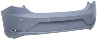 Paragolpes Trasero Imprimado (Con 4 Agujeros Para Sensores) para Seat LEON 2017