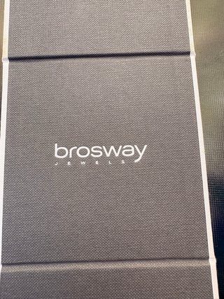 Bracciale Brosway Uomo Nero Argento