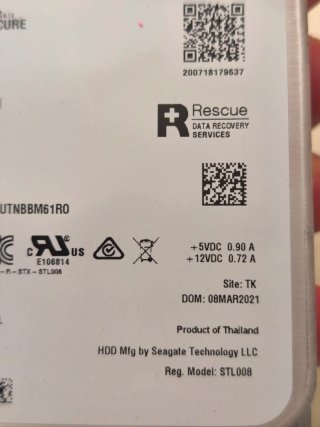 Seagate IronWolf 12TB NAS HDD