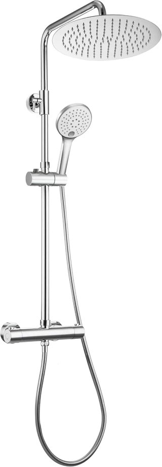 JOHO Columna de Ducha con Rubinetto Termostatico Columna Ducha Monomando Set de Ducha con Grifo Barra