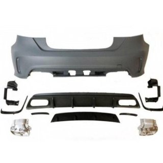 Paragolpes Trasero Mercedes W176 2012-2018 A45 Loo
