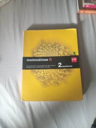 Matemáticas II 2 Bachillerato