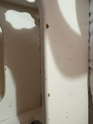 Escalera madera cama alta hecha a mano
