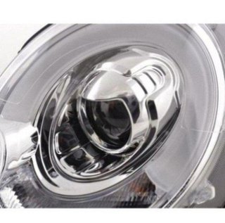 Faros Luz Diurna Mini One/Cooper 06-10 Cromo