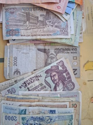 Colección Billetes Extranjeros