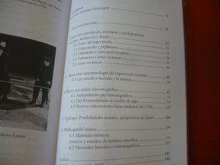 HACIA UNA HISTORIOGRAFIA DEL ESPECTACULO ESCENICO