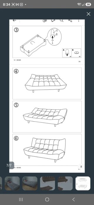 Sofá 3 plazas gris Maisons du Monde
