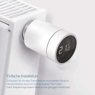 Termostato inteligente para radiador UNITEC