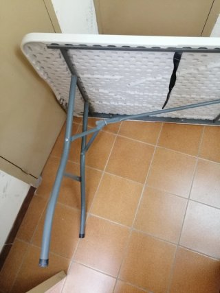 Mesa plegable camping