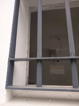 Reja de hierro para ventana