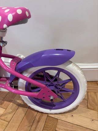 Bici Minnie Mouse 12 pollici senza rotelle