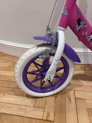 Bici Minnie Mouse 12 pollici senza rotelle