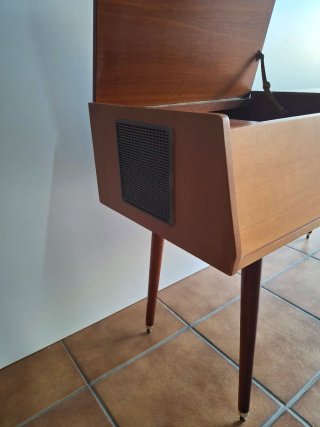 Mueble Radio Philips Vintage Madera
