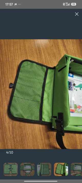 Mesa de viaje para niños plegable