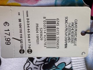 Vestito Minnie Disney bimba
