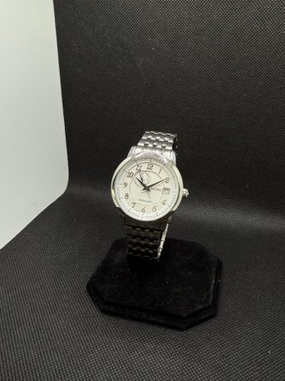 Reloj Seiko Automático Plata y Blanco