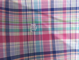 Camisa Ralph Lauren Cuadros Azul y Rosa