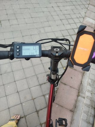 Bicicleta eléctrica plegable