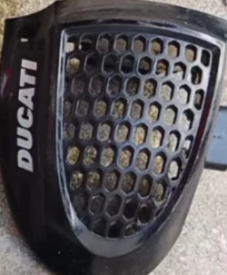 Arranque y rejilla  Cortasetos Ducati Rojo