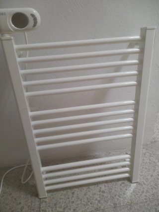 Radiador Toallero Eléctrico Blanco