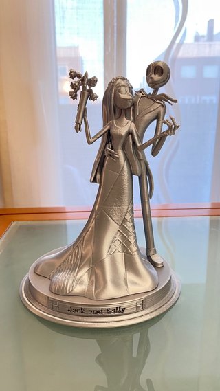 Figura Jack y Sally en su Boda