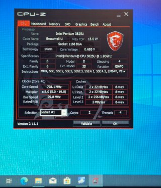 Portatile Dell Vostro P52 Nero