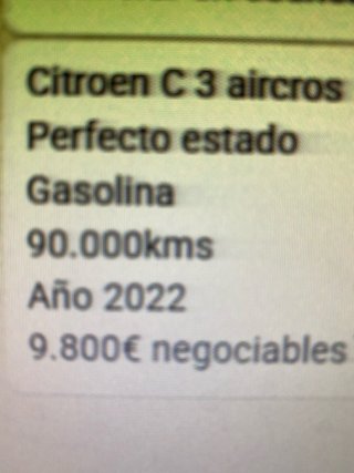 Citroen C3 Aircross 2022