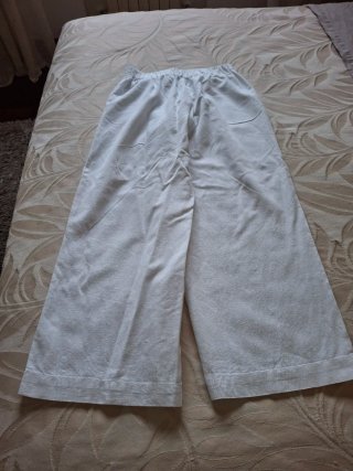 Pantaloni Yamamay bianchi gamba larga
