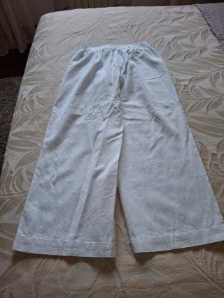 Pantaloni Yamamay bianchi gamba larga
