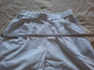 Pantaloni Yamamay bianchi gamba larga