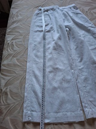Pantaloni Yamamay bianchi gamba larga