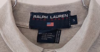 Polo Ralph Lauren hombre talla S gris clarito