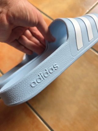 Chanclas Adidas Azul Talla 42