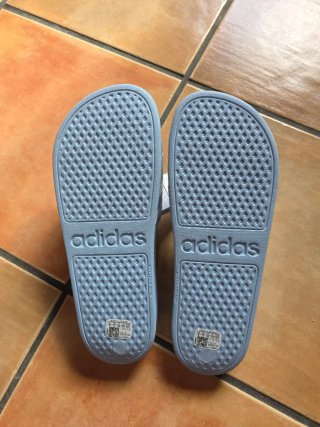 Chanclas Adidas Azul Talla 42