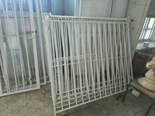 Reja de hierro macizo