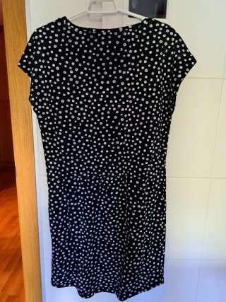 Vestido Only floral azul marino