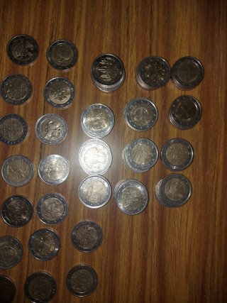 Monedas 2 Euros Colección Todo el lote entero