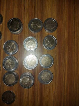 Monedas 2 Euros Colección Todo el lote entero