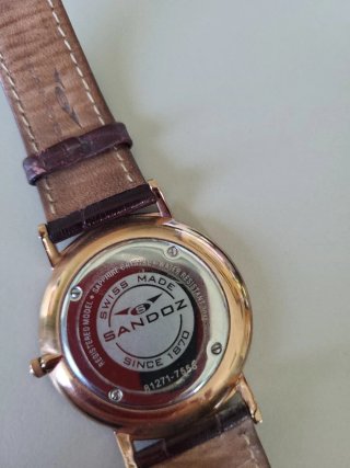 Reloj Sandoz Hombre 81271-7553 Correa Marrón