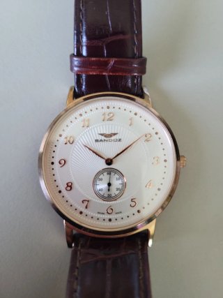 Reloj Sandoz Hombre 81271-7553 Correa Marrón