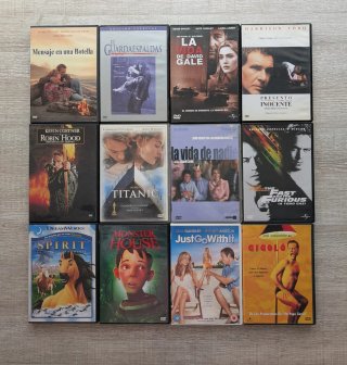 Películas en DVD 1x3€ / 4x10€ / 10x20€