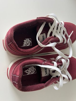 Zapatillas Vans Granate Talla 35
