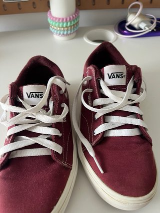 Zapatillas Vans Granate Talla 35