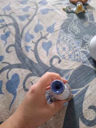 Vaso ceramica decorato