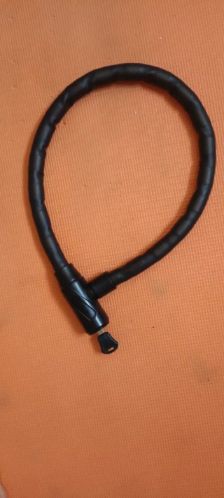 Candado antirrobo  bicicleta/ moto con llaves