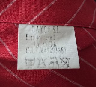 Camisa hombre marca Dayce talla 5 / XL